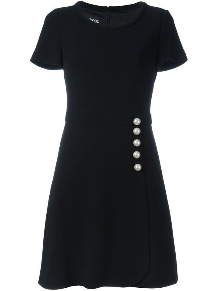 Boutique Moschino Pearl Buttons Dress