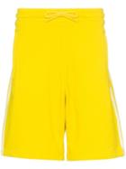 Adidas 3-stripe Jogger Shorts - Yellow
