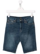 Ralph Lauren Kids Teen Denim Shorts - Blue