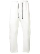 Isabel Benenato Milk White Track Pants