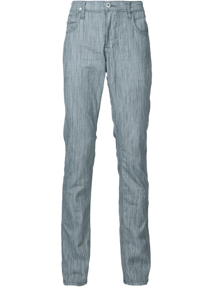 Hudson Slim-fit Jeans, Men's, Size: 36, Blue, Cotton/spandex/elastane