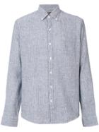 Michael Kors Collection Striped Print Shirt - Grey