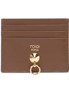 Fendi Flat Card Case - Brown