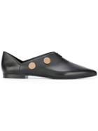 Pierre Hardy Circle-embellished Slippers - Black