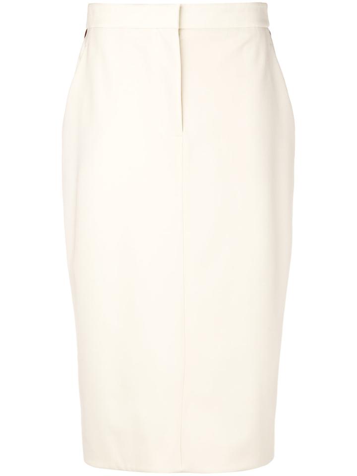 Calvin Klein 205w39nyc Side Stripe Pencil Skirt - Nude & Neutrals