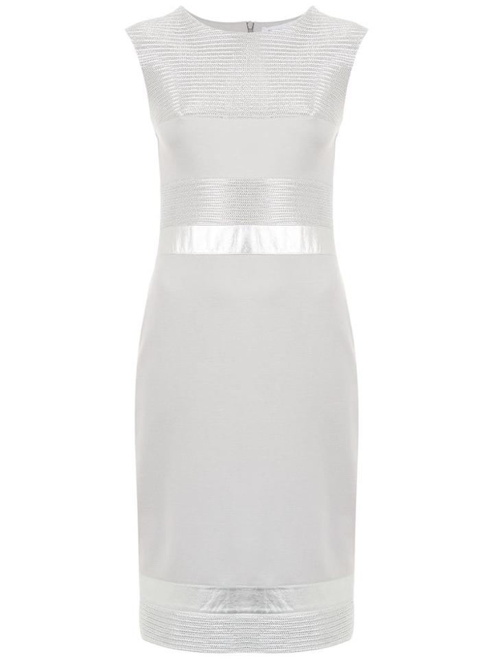 Gloria Coelho Striped Dress - Grey