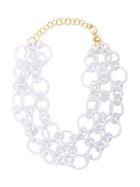 Lele Sadoughi Chunky Chain Necklace - White