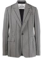 Vivienne Westwood Striped Suit Jacket - Grey
