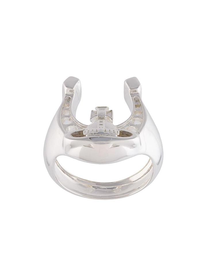 Vivienne Westwood 'larissa' Ring, Women's, Size: Small, Metallic