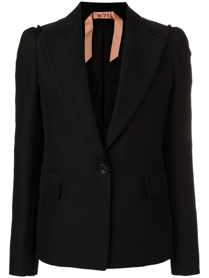 No21 Classic Fitted Blazer - Black