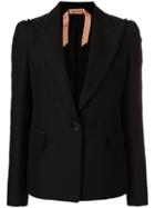 No21 Classic Fitted Blazer - Black