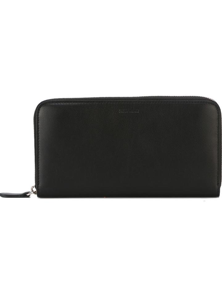 Jil Sander Logo Zip Wallet