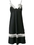 Maison Margiela Lace Detail Camisole Dress - Black