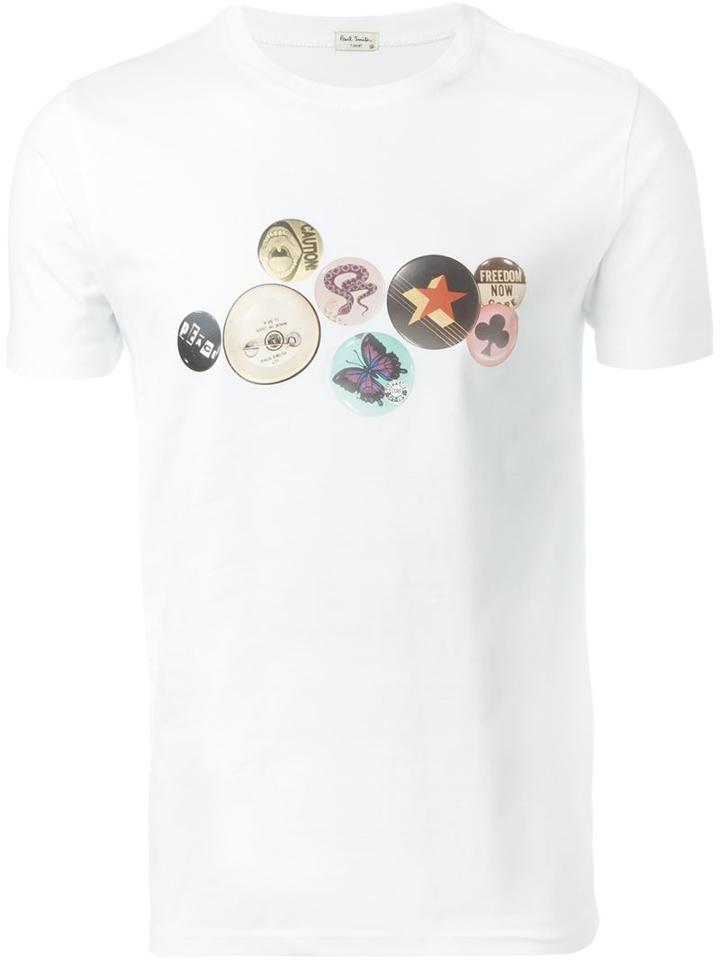 Paul Smith Jeans Badge Print T-shirt