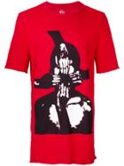 Lost & Found Ria Dunn Hidden Pocket Print T-shirt - Red