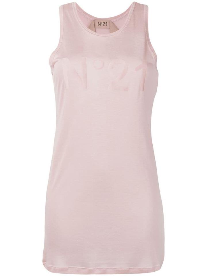 Nº21 Logo Vest Top - Pink