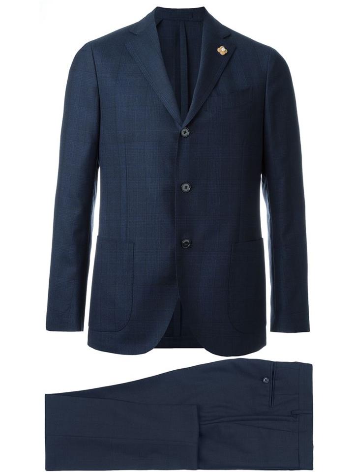 Lardini Checked Suit