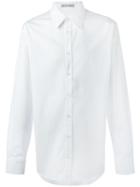 Alexander Mcqueen Pointed Collar Shirt, Men's, Size: 15 1/2, White, Cotton/spandex/elastane