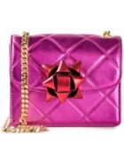 Marc Jacobs Mini 'metallic Party Bow Trouble' Crossbody Bag