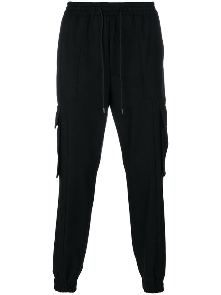 Juun.j Pocket Detail Track Pants - Black