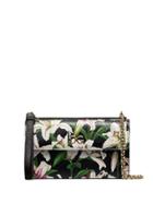 Dolce & Gabbana Floral Print Cross-body Bag - Hnkk8 Gigli Fdo. Nero