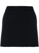 Saint Laurent Iconic Le Smoking Mini Skirt - Black