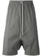 Rick Owens Pod Shorts, Men's, Size: 52, Brown, Cotton/rubber