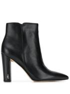 Sam Edelman Pointed-toe Ankle Boots - Black
