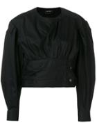 Isabel Marant Puff Sleeved Blouse - Black