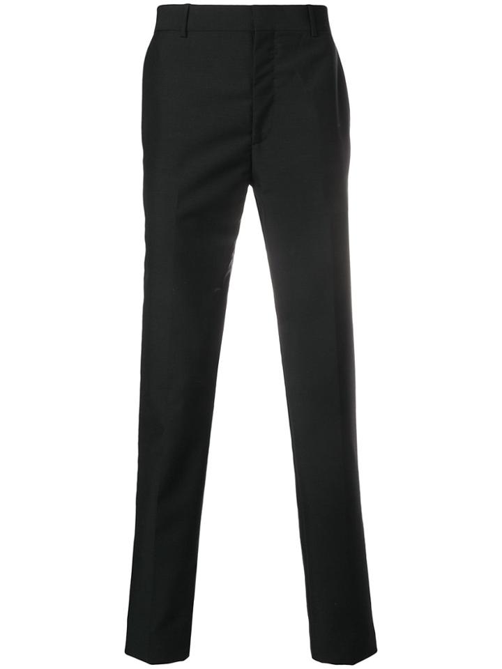 Alexander Mcqueen Classic Tailored Trousers - Black