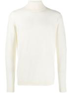 Roberto Collina Roll Neck Jumper - White