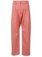 Studio Nicholson Lidner Cropped Trousers - Pink