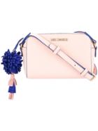 Love Moschino Pompom-detail Crossbody Bag - Pink & Purple