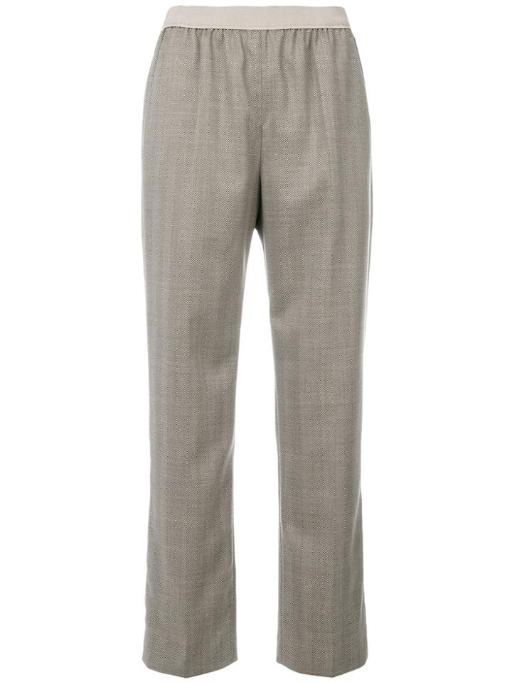 Agnona Straight Leg Trousers - Brown