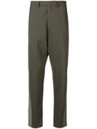Rick Owens High Waisted Tailored Trousers - Grey
