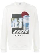 Kenzo Tropical Ice Graphic Sweatshirt - Nude & Neutrals