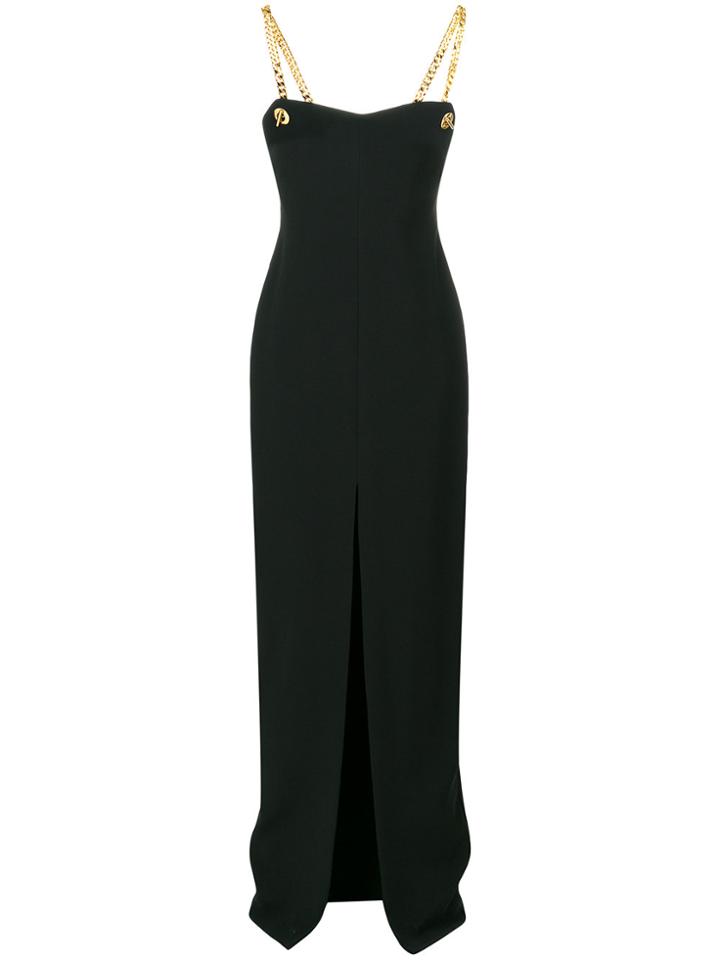 Tom Ford Chain Straps Gown - Black
