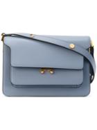 Marni - Trunk Shoulder Bag - Women - Lamb Skin - One Size, Blue, Lamb Skin