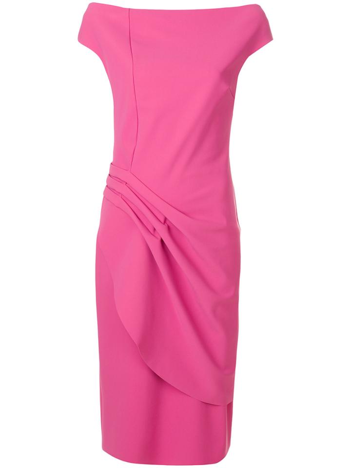 Chiara Boni La Petite Robe Chiku Dress - Pink & Purple