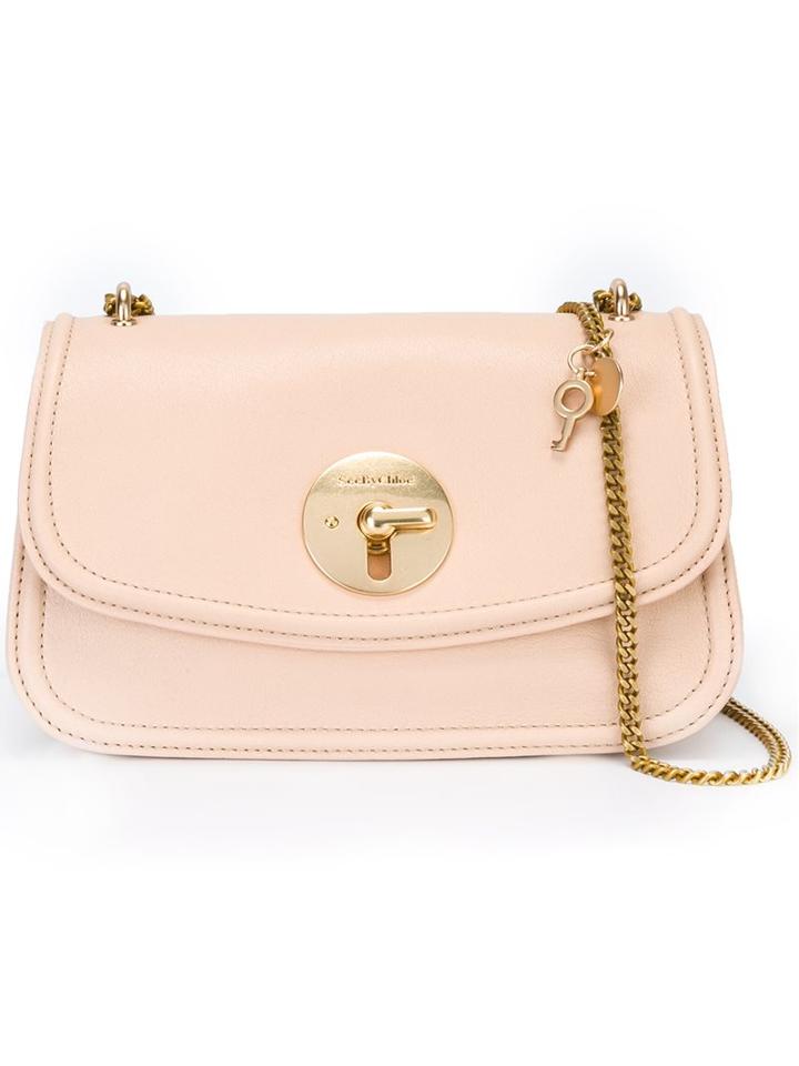 See By Chloé 'lois' Shoulder Bag, Women's, Nude/neutrals