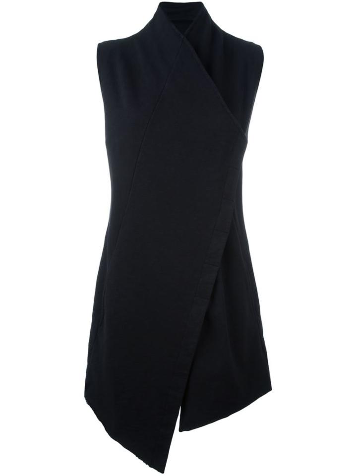 Thom Krom Sleeveless Asymmetric Coat