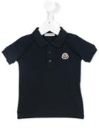 Moncler Kids Classic Polo Shirt, Boy's, Size: 18-24 Mth, Blue