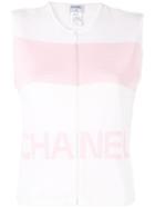 Chanel Pre-owned Sleeveless Jumper - White