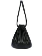 Mansur Gavriel Pleated Bucket Bag - Black