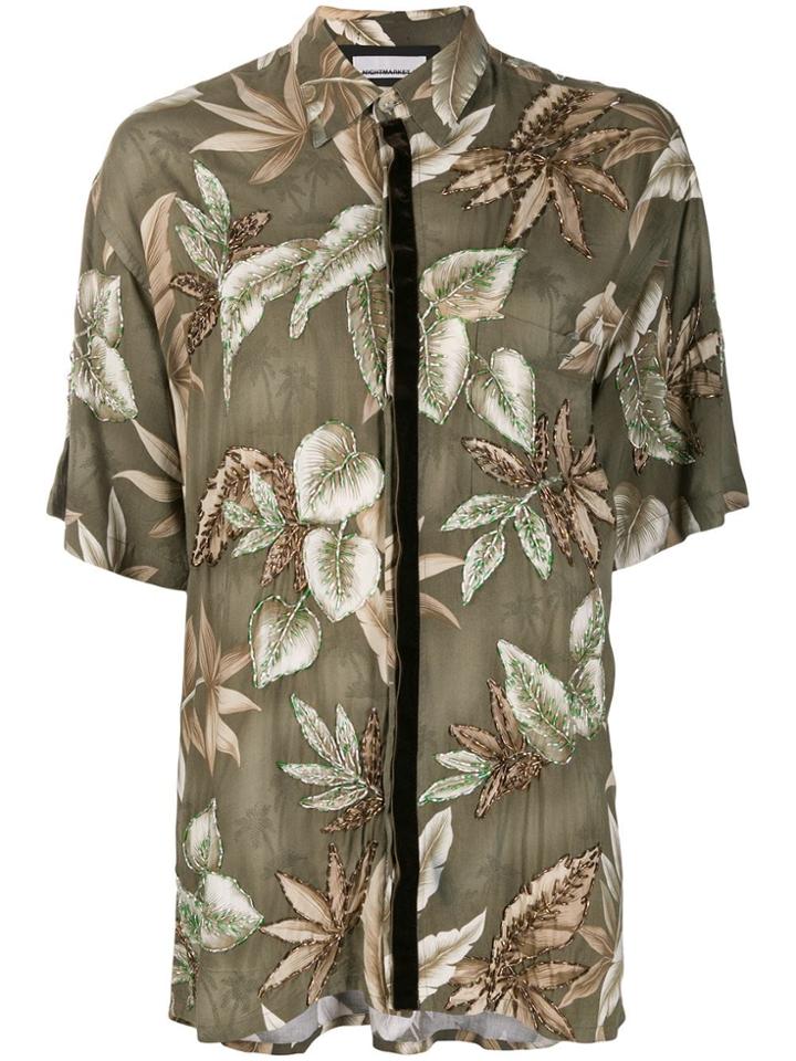 Night Market Hawaii Short-sleeve Shirt - Green