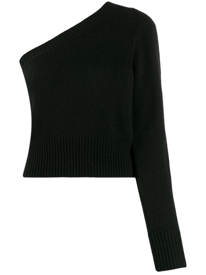 Federica Tosi One Shoulder Jumper - Black