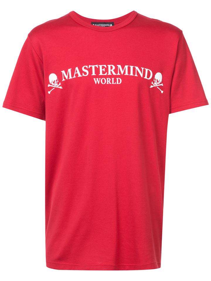 Mastermind World Logo Patch T-shirt - Red