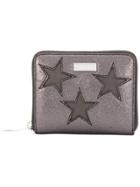 Stella Mccartney Star Print Wallet - Metallic