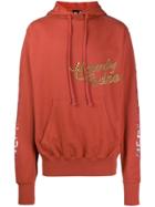 Liam Hodges Howdy Print Hoodie - Red