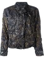 Issey Miyake Vintage Crinkled Wrap Jacket, Women's, Size: Medium, Black